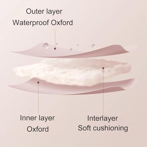 2 Underwear Garment Bag, Spherical Underwear Garment Bags for Storage, Oxford Fabric, Portable, Suitable for Small Clothes(White,24x15x21cm/9x6x8in)3