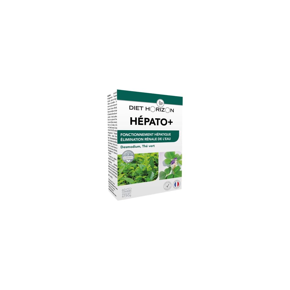 Diet horizon - Hepato+ - 60 comprimés - L'aide du foie pour les lendemains de fête