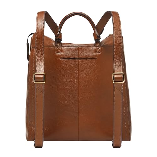 Image of Fossil Women's Parker Leather Convertible Backpack Purse Handbag for Women