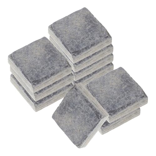 Hohopeti Realistic Natural Stone Tiles 10pcs Fish Tank Gravel Aquarium Rocks Gravel Decorative Bricks for Freshwater Aquarium