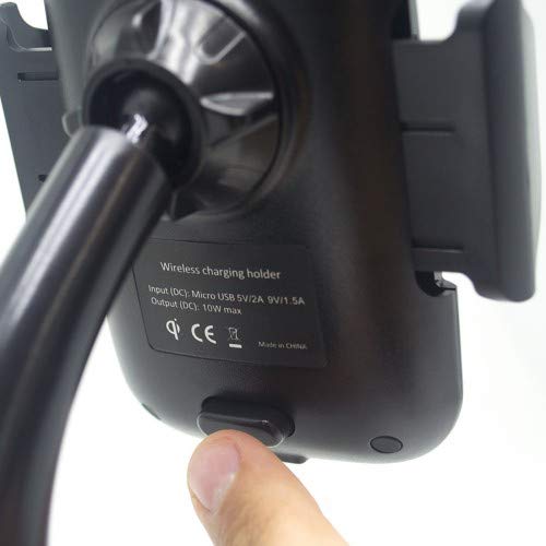 1281-Wireless Car Charger, iWill, WCC 10W BK, Preto