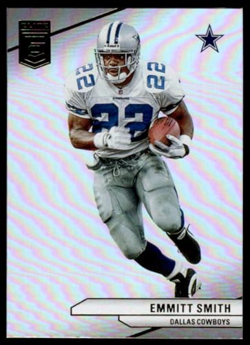 2024 Donruss Elite 91 Emmitt Smith Dallas Cowboys Official NFL Football Card in Raw (NM or Better) Condition