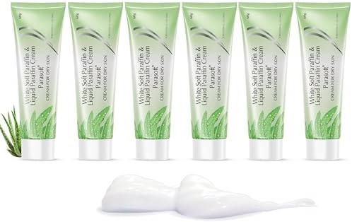 Parasoft Moisturizing Cream with Aloe Vera - 60g (Pack of 6) | Deep Hydration Intense Moisturizer for Dry & Dehydrated Skin, Non-Greasy, All-Season Daily Skincare, Dermatologist Tested, Paraben-Free