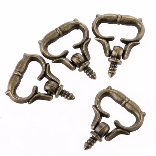 Mini poignées de tiroir à filetage avec boutons robustes pour coffre et mini boîte