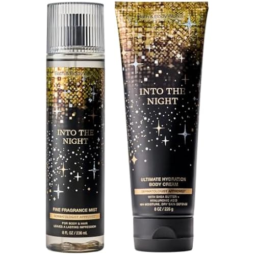 Bath & Body Works Fine Fragrance Mist + Body Cream, Into the Night