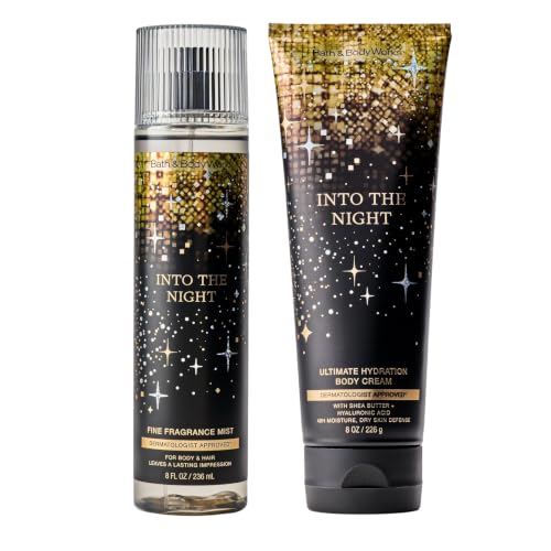 Bath & Body Works Fine Fragrance Mist + Body Cream, Into the Night