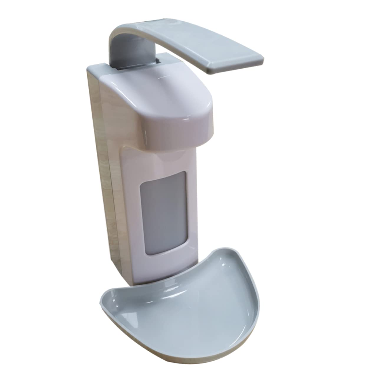 SHOWERORO Wandmontierter Handseifenspender 500ml aus und Abs Manuell Großes Fassungsvermögen für Badezimmer Küche Hotels und Krankenhäuser