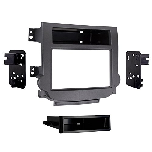 Metra Electronics 99-3314G Double DIN Dash Kit for Select 2013 and Chevy Malibu Vehicles (Gray)