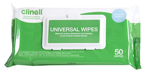 Clinell CWAB50-1 - Salviette universali (confezione da 50)