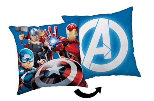 AVENGERS Oreillers décoratifs de la Marque modèle Heroes Kissen, Zierkissen 35 x 35 cm