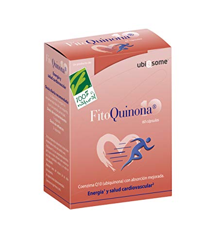 UN PRODUCTO DE: 100% NATURAL SL Fitoquinona 10. Coenzima Q10 Caja 60 Cápsulas