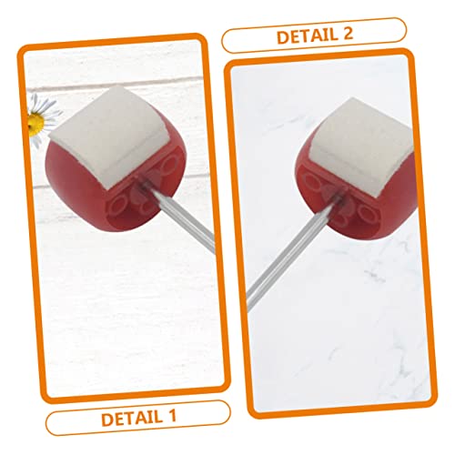 Vaguelly 2pcs Felt Bass Drum Pedal Beater Percussion miniatura 4