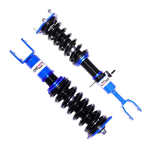 LODSHOCK Coilover Struts Spring Shocks FIT FOR Nissan 350Z 03-08 Adjustable Coilovers Suspension coilover springs Absorber Coil Spring Shocks and Struts Full Set Kits