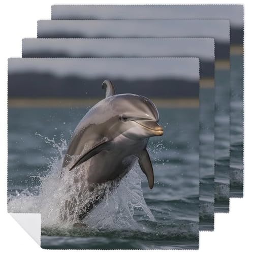 Servilletas de Tela Cuadradas Pack de 4 18.7 in miniatura 1