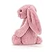 Jellycat Bashful Pink Tulip Bunny Stuffed Animal, Medium, 12 inches