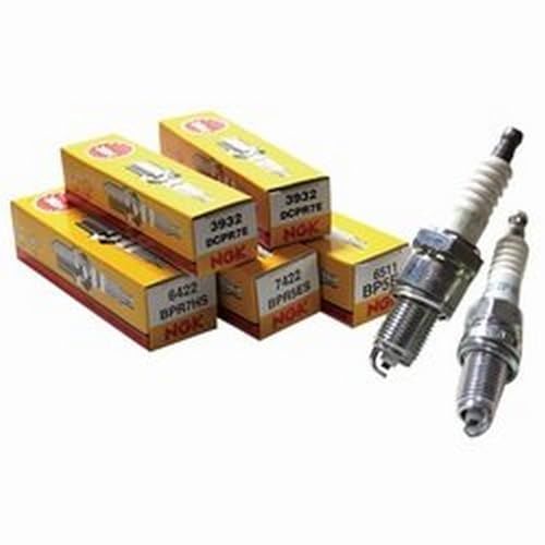 Bougies NGK CR6E 6965 lot de 4 pour résoudre les ratés d'allumage moteur