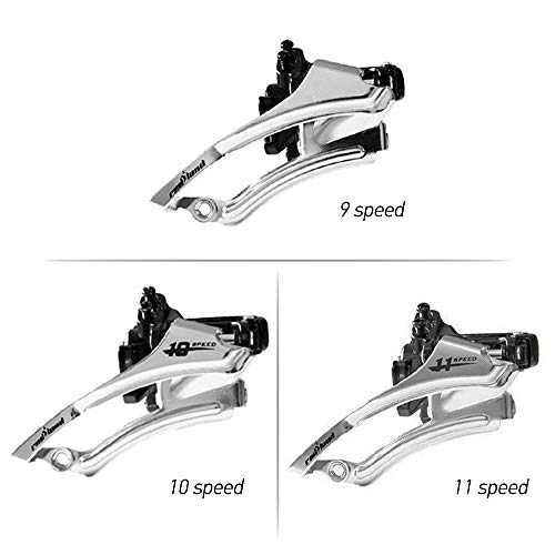 Desviador dianteiro, Romacci Desviador frontal para bicicleta 31.8-34.9MM Desviador frontal para bic