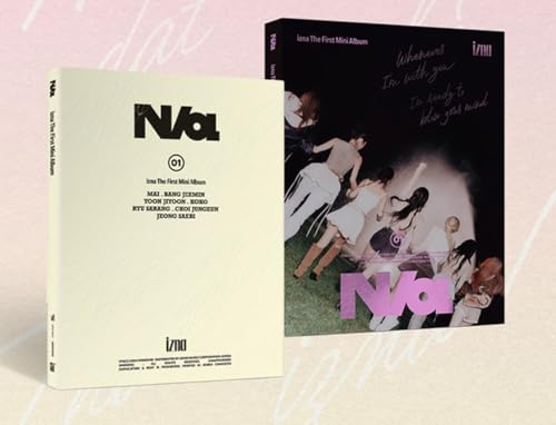 IZNA-N/A 1st Mini Album -Photobook Ver (SET 2Pcs) : CD+Photocard+All Components+New Sealed Album + Extra Photocards