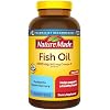 Nature Made Fish Oil Omega 3 Supplements, 2000mg Per Serving Softgels, Omega 3 Fish Oil for Healthy Heart Support, 250 Softgels, 125 Day Supply