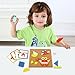 TOOKYLAND Fine Motor Toys, Toy Hammer and Nails Game is Montessori Toys That Exercise Children's Hands-on Skills and Develop Their Imagination for Kids