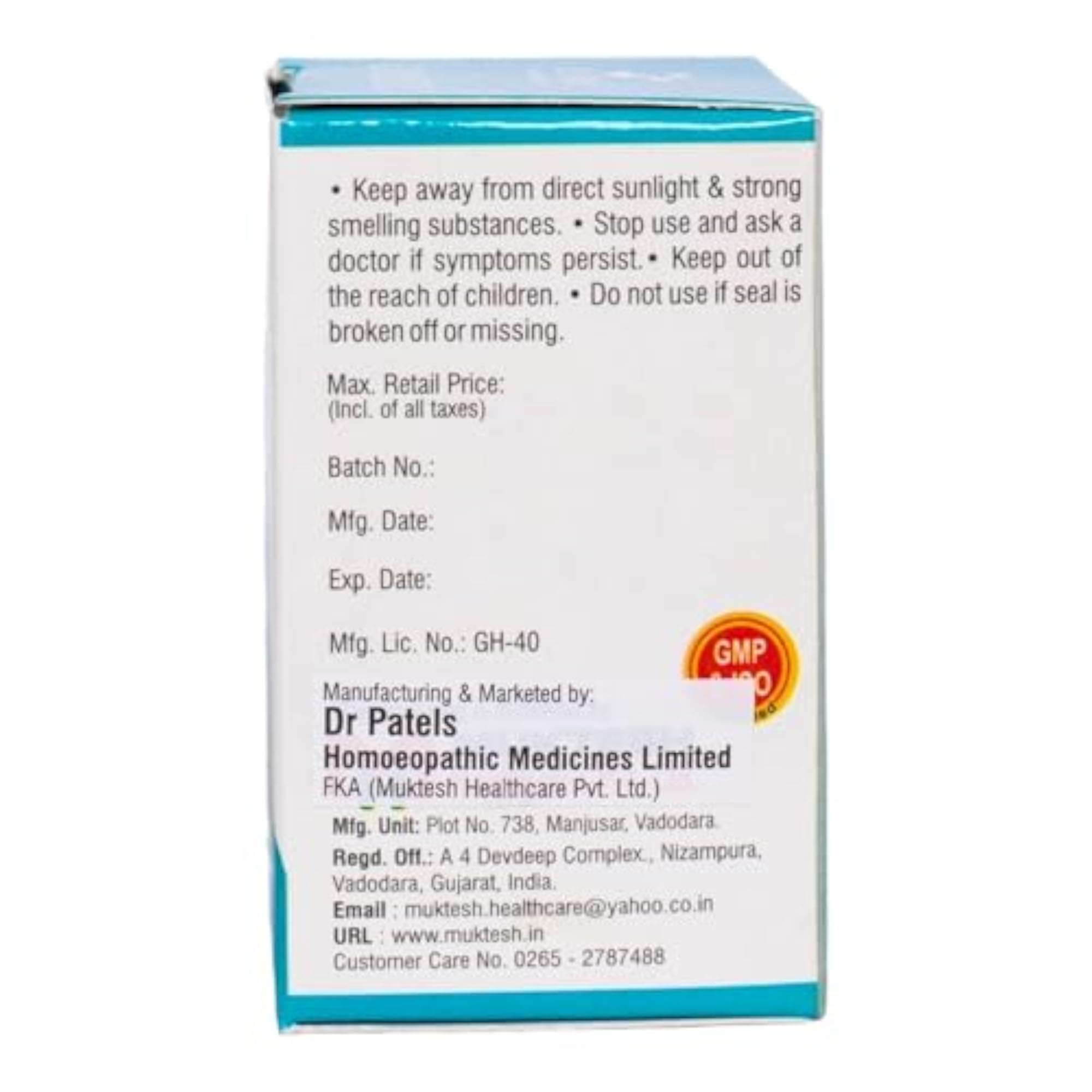 Dr Patel's Homeopathic Calmate Tablet for Bone Health