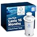 Brita Standard Replacement Filters, 8 Count, WHITE