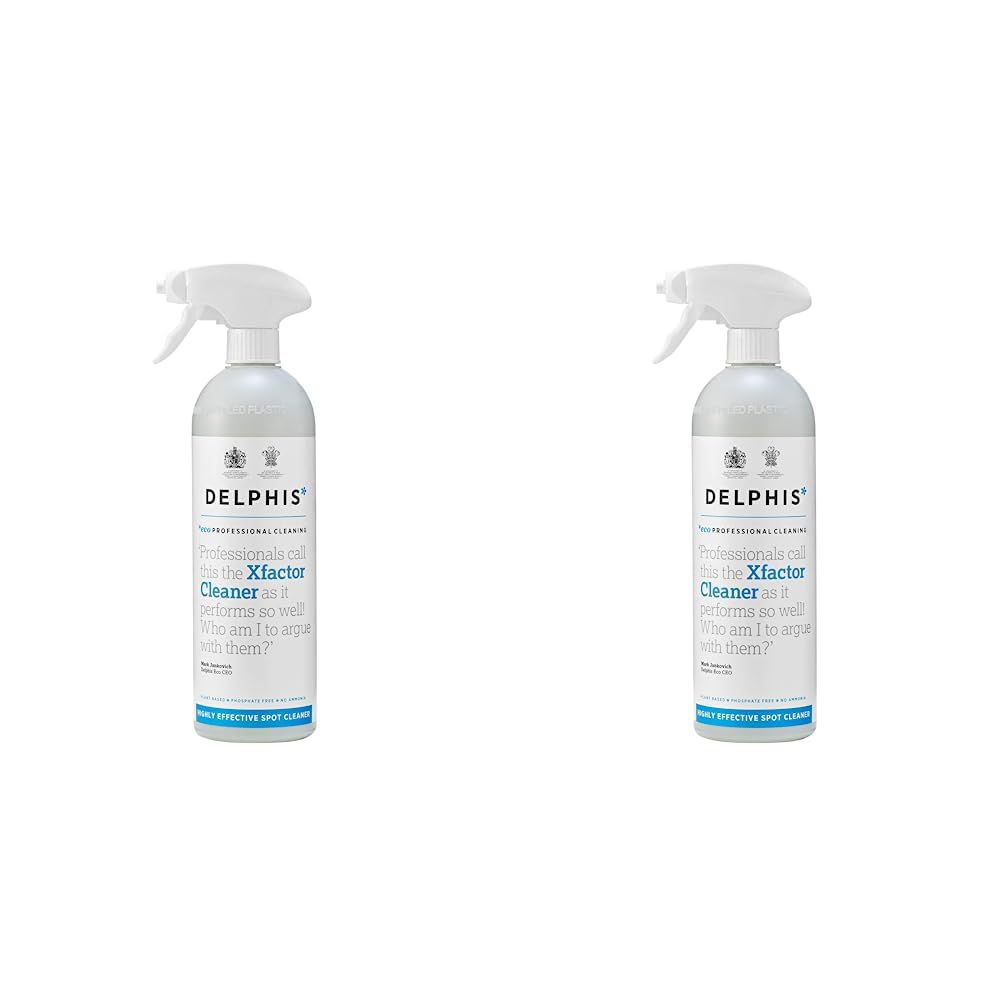 Delphis Eco Xfactor Spot and Stain Remover Spray | Eco Friendly | Remove Tough Stains | Permanent Marker Remover (Pack of 2)
