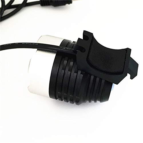Luce della Bicicletta 1800LM T6 LED Biciclette Lanterna Bicicletta del Faro del Faro della Lampada della Torcia elettrica Illumina 6400mAh Bici Luce della Batteria