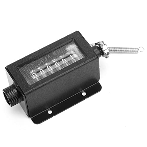 D94-S 6 Digit Punch Counter Resettable Mechanical Pulling Counter for Sports Equipment or Machinery