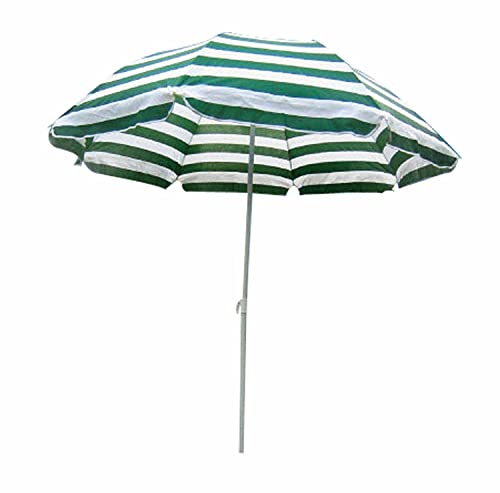 Parasol de jardín premium CLSDRZC sombrilla de exterior de 1,8m con lona impermeable