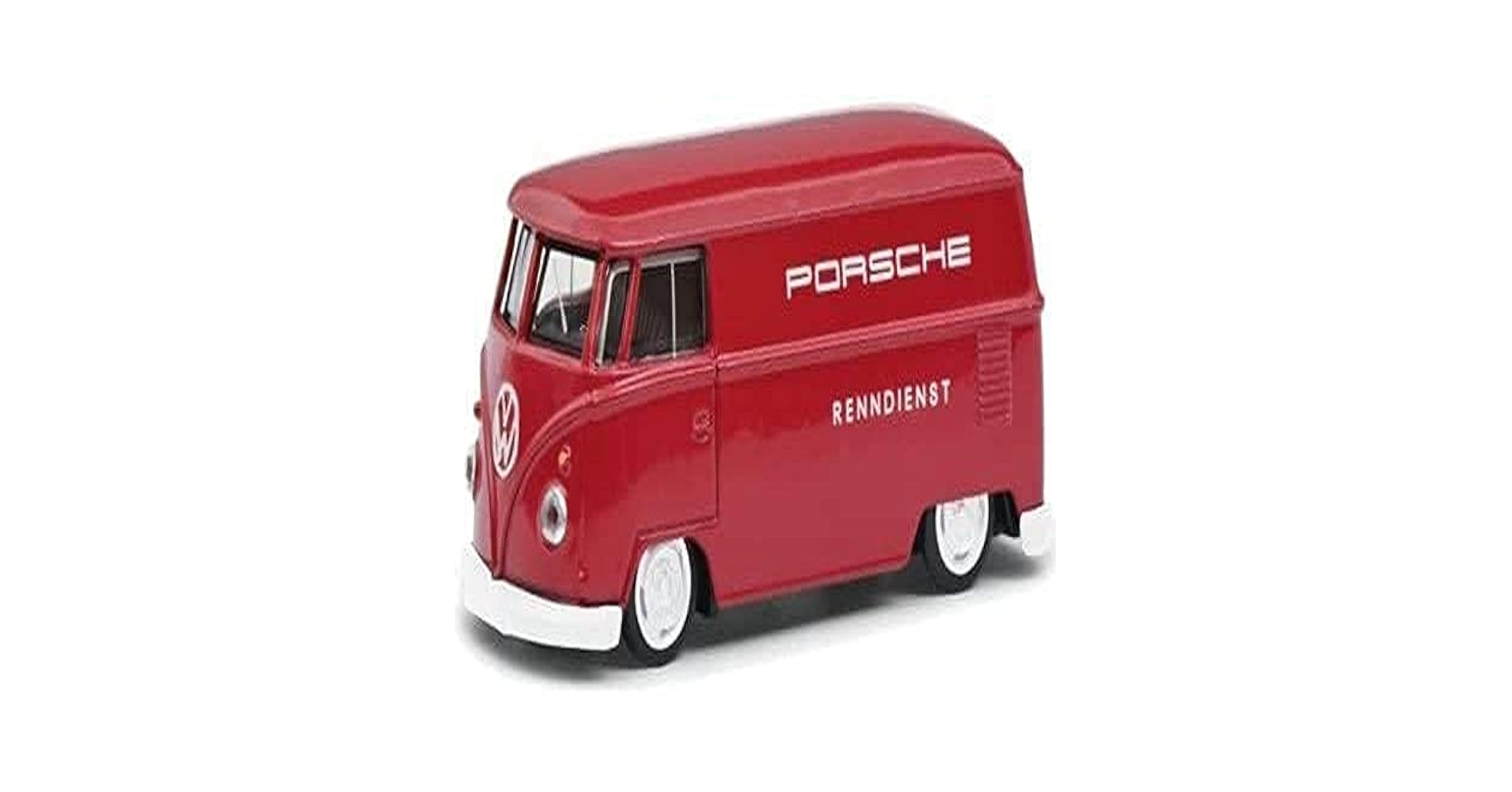 【Schuco】限定1500台 Volkswagen T1 『PORSCHE』 Volkswagen T1 Lowrider Bus Red 
