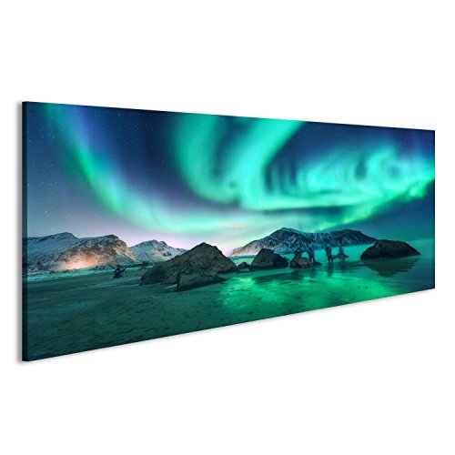 Aurores Boréales Au-dessus Des îles Lofoten En Norvège Par L'artiste