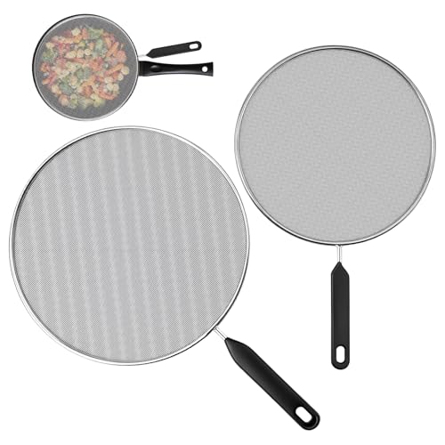 Image of 2-Pack Splatter Screen for Frying Pan - 8