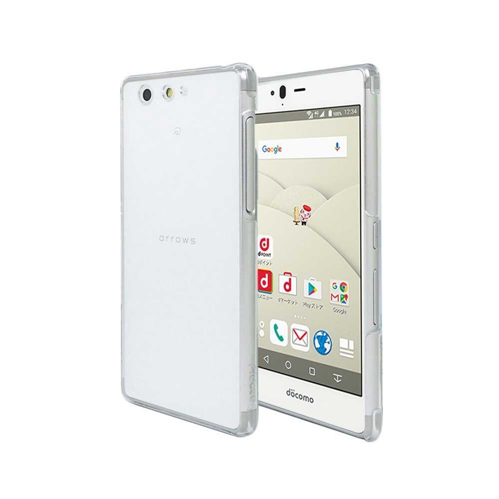 Amazon.co.jp: Provare arrows Be F-05J ケース 透明 耐衝撃 軽量