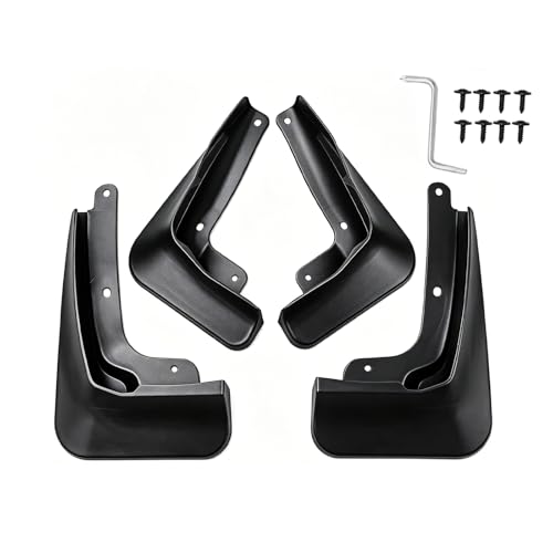 Image of Custom Fit for Mud Flaps 2022-2025 VW Golf GTI Hatchback Mud Splash Guard Front and Rear 4-PC Set