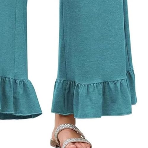 Women Wide Leg Pants Flowy Pants for Women High Waisted Loose Pant for Womens Summer with Pockets3