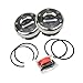 MILE MARKER 449S/S Pair of Premium Locking Hubs fits 1999-2004 F250 F350 F450 F550 | Reliable in Extreme Off Road Conditions | Replaces Original Equipment Manual or Automatic Hubs