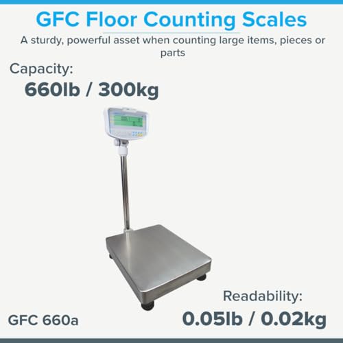 Báscula comercial Adam Equipment GFC 660a 300kg miniatura 2