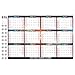 Pianificazione Temporanea Semplificare I Calendari A Parete A Secco | Visualizza Completa Calendario A Secco Estintore, Pianificatore A Parete Magnetico Riutilizzabile, Organizzatore Del Planner Spazz immagine