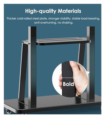 Soporte móvil para TV ajustable con ruedas para 32-75 pulgadas miniatura 3