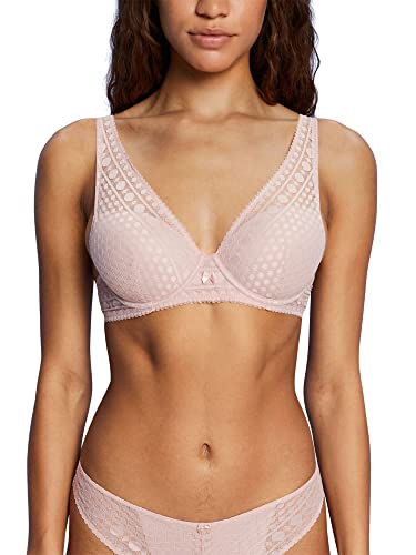 ESPRIT Damen Gepolsterter BH Modern Lace Par Classic Wattierter, Old Pink,...
