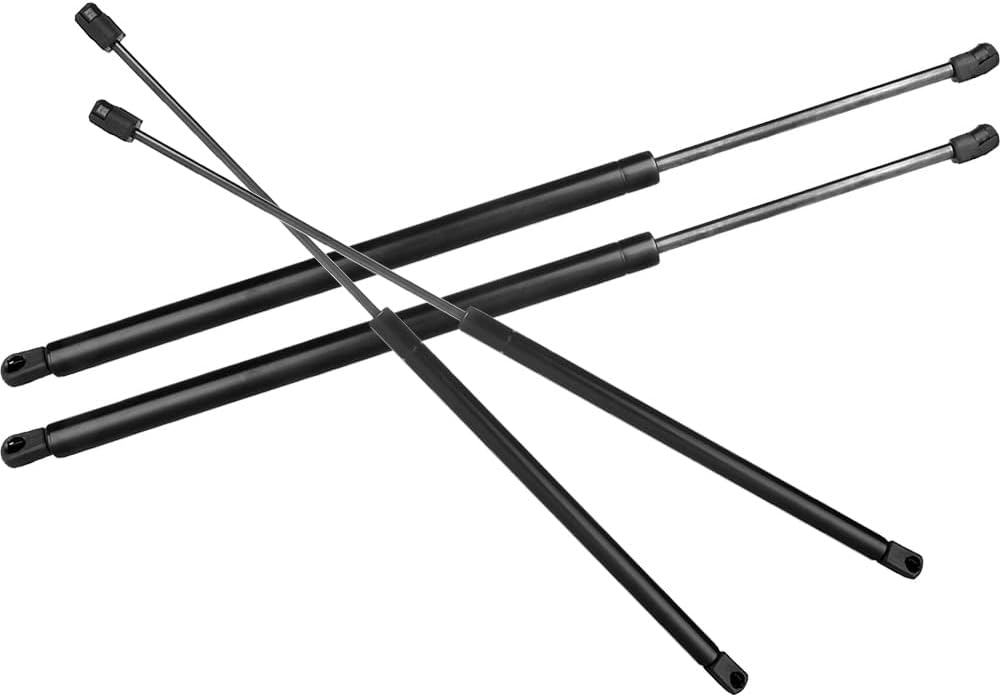 ECCPP Lift Support Replacement 2 Liftgate and 2 Window Glass Struts Gas Springs Fit for Chevrolet Trailblazer EXT for GMC Envoy for GMC Envoy XL for GMC Envoy XUV 2002-2008