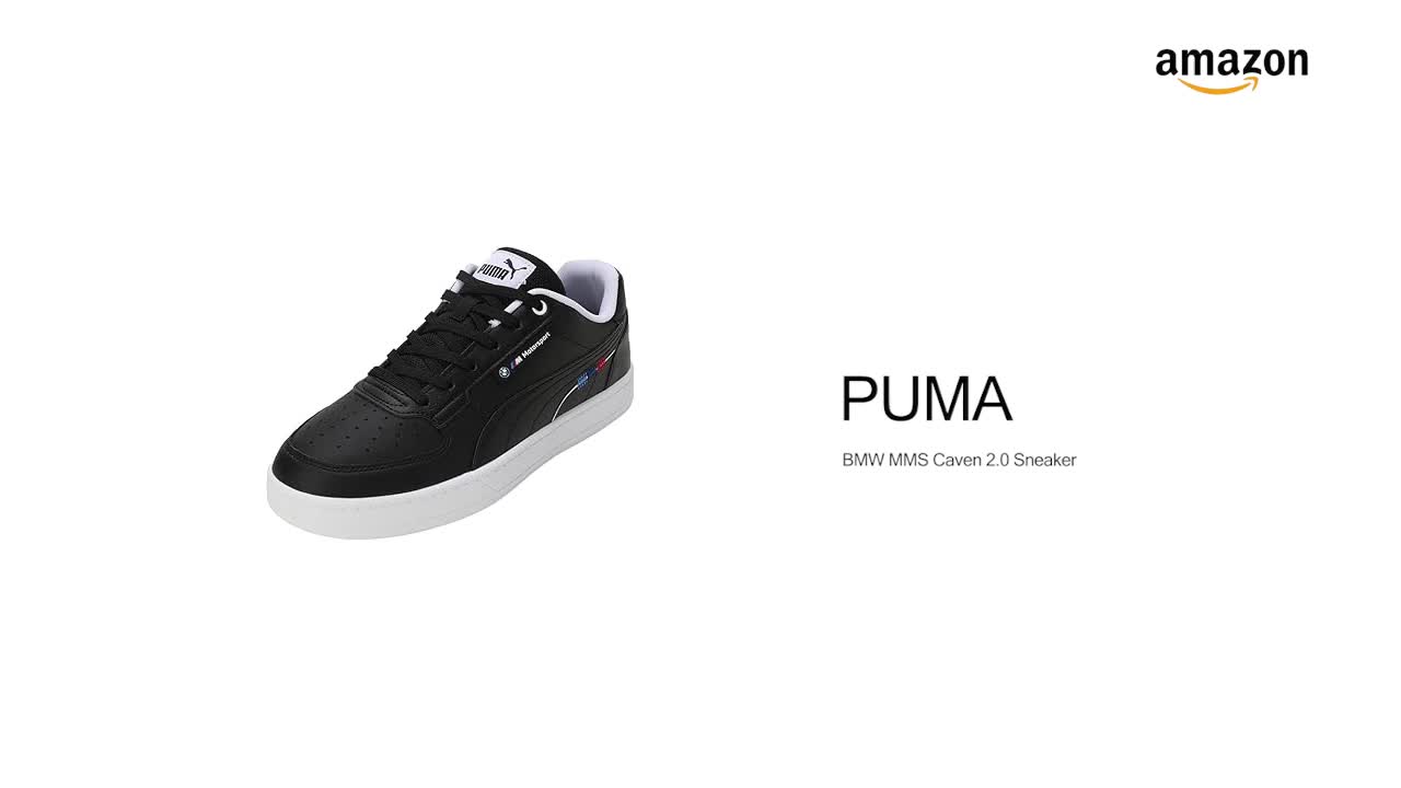 マニー Buy Puma Unisex-Adult BMW MMS Caven 2.0 Black Sneaker - 13 UK