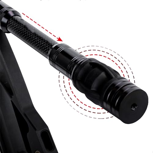 Kaunees 6" Archery Bow Stabilizer,Bow Stabilizer Compound Bows,Archery Bow Stabilizer for Compound Bow Suitable for Compound Bow Hunting 3K High Modulus Carbon - Image 6