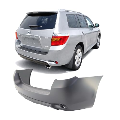 Image of FitParts For Toyota Highlander 2008-2010 Rear Upper Bumper Cover