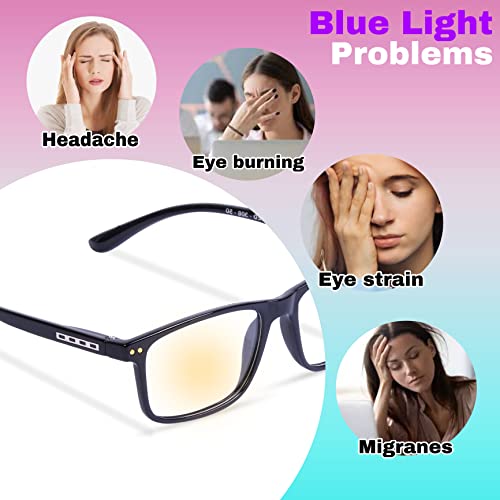 Image of Freddy Unisex Zero & Power Reading Blue Cut Anti Reflection glasses Full Frame Spectacles Glasses For Mobile Laptop Tablet Computer