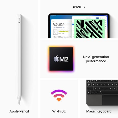 Image of Apple iPad Pro (4th Generation, 11-inch, 2022), 128GB, Wi-Fi, Space Gray (Renewed)