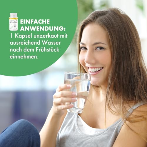 ParaX Komplex Kapseln | Für deine körperliche Balance | Premium Qualität | 90 Kapseln Inhalt