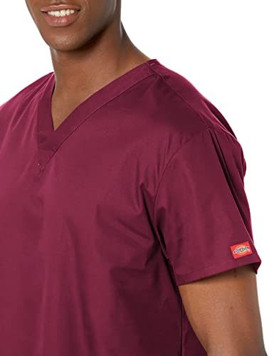 Image of Dickies EDS Signature Scrubs Tops for Women V-Neck Modern Classic Fit