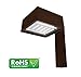 Simkar FPM8609U 90 Watt 90W 16" FPM LED Shoebox Area Light Fixture DLC Listed 5400K